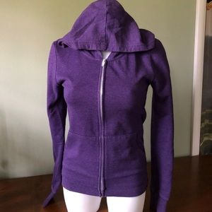 Purple Hurley Zip Up